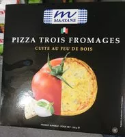 Mängden socker i Pizza trois fromages cuite au feu de bois