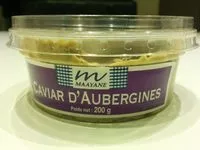 Mängden socker i Caviar d'aubergine