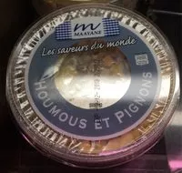 Mängden socker i Houmous et Pignons