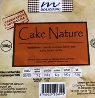 Mängden socker i Cake Nature