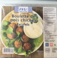 Mängden socker i Boulettes de pois chiches Falafels