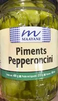 Mängden socker i Piments pepperoncini