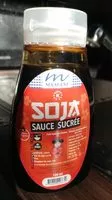 Mängden socker i Soja sauce sucrée