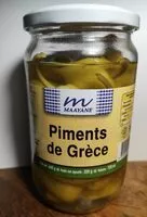 Mängden socker i Piments de Grèce