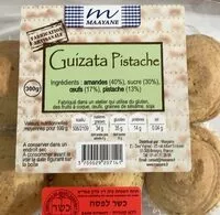 Mängden socker i Guizada pistache