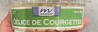 Mängden socker i Délice de courgettes