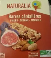 Mängden socker i Barre céréalières - FIGUES - SESAME - AMANDES