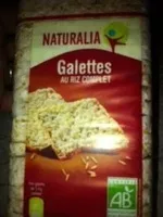 Mängden socker i Galettes au riz complet