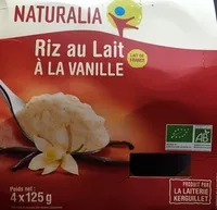 Mängden socker i Riz au lait à la vanille