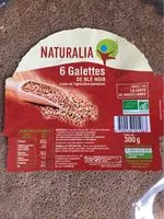 Mängden socker i 6 galettes de blé noir