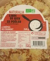 Mängden socker i Crêpe de froment