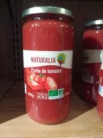 Mängden socker i Purée de tomates