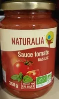 Mängden socker i Sauce tomate basilic