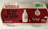 Mängden socker i Riz au lait
