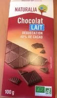 Mängden socker i Chocolat Superieur Au Lait Bio