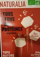 Mängden socker i Tofu nature