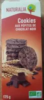 Mängden socker i Cookies cacao et penpites de chocolat