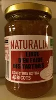 Mängden socker i Confiture extra abricots