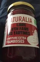 Mängden socker i Confiture extra framboises