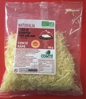 Mängden socker i Comté râpé