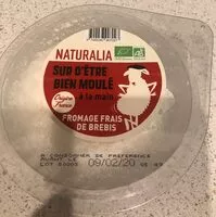 Mängden socker i Fromage frais de brebis