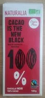 Mängden socker i Chocolat noir 100% cacao
