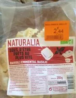 Mängden socker i Ravioli Emmental Basilic