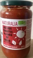 Mängden socker i Sauce tomate basilic