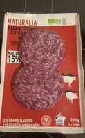 Mängden socker i Steaks hachés pur boeuf façon bouchère