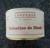 Mängden socker i Galantine de Dinde