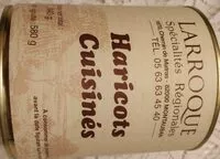 Mängden socker i Haricots cuisinés