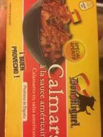 Mängden socker i Calmars a la sauce americaine