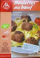 Mängden socker i Boulettes au Bœuf