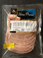 Mängden socker i Veau Pressé