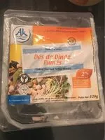 Mängden socker i Dés de dinde Fumés