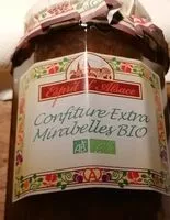 Mängden socker i Confiture mirabelle bio