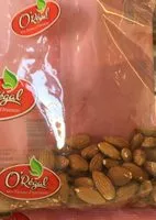 Mängden socker i Amandes Décortiquées Crues, 500 Grammes, Marque Orienco