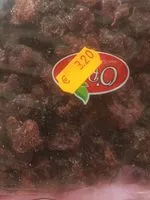 Mängden socker i Cranberries séchées sucrées