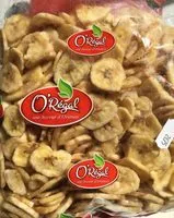 Mängden socker i Bananes Séchées