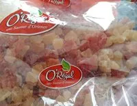 Mängden socker i Mélange papaye et ananas
