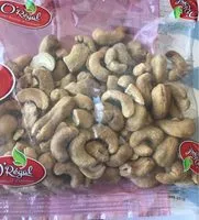 Mängden socker i Noix de cajou grillées salees