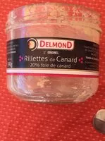 Mängden socker i Rillettes de canard