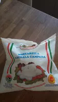 Mängden socker i Mozzarella di Buffala Campana