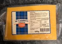 Mängden socker i Mc cambell cheddar