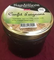 Mängden socker i Confit d'oignons