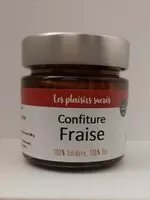 Mängden socker i Confiture fraise