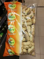 Mängden socker i Arev Arachide Coque Grillee 400GRS