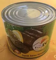 Mängden socker i Feuille De Vigne Farcie 2 / 1 Arev X 6