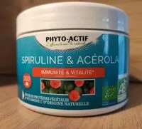 Mängden socker i Spiruline et Acérola