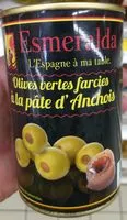 Mängden socker i Olives Vertes Farcies à la Pâte d'Anchois